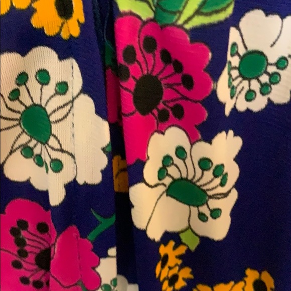 Vintage halter maxi floral dress. Size med - Picture 4 of 7